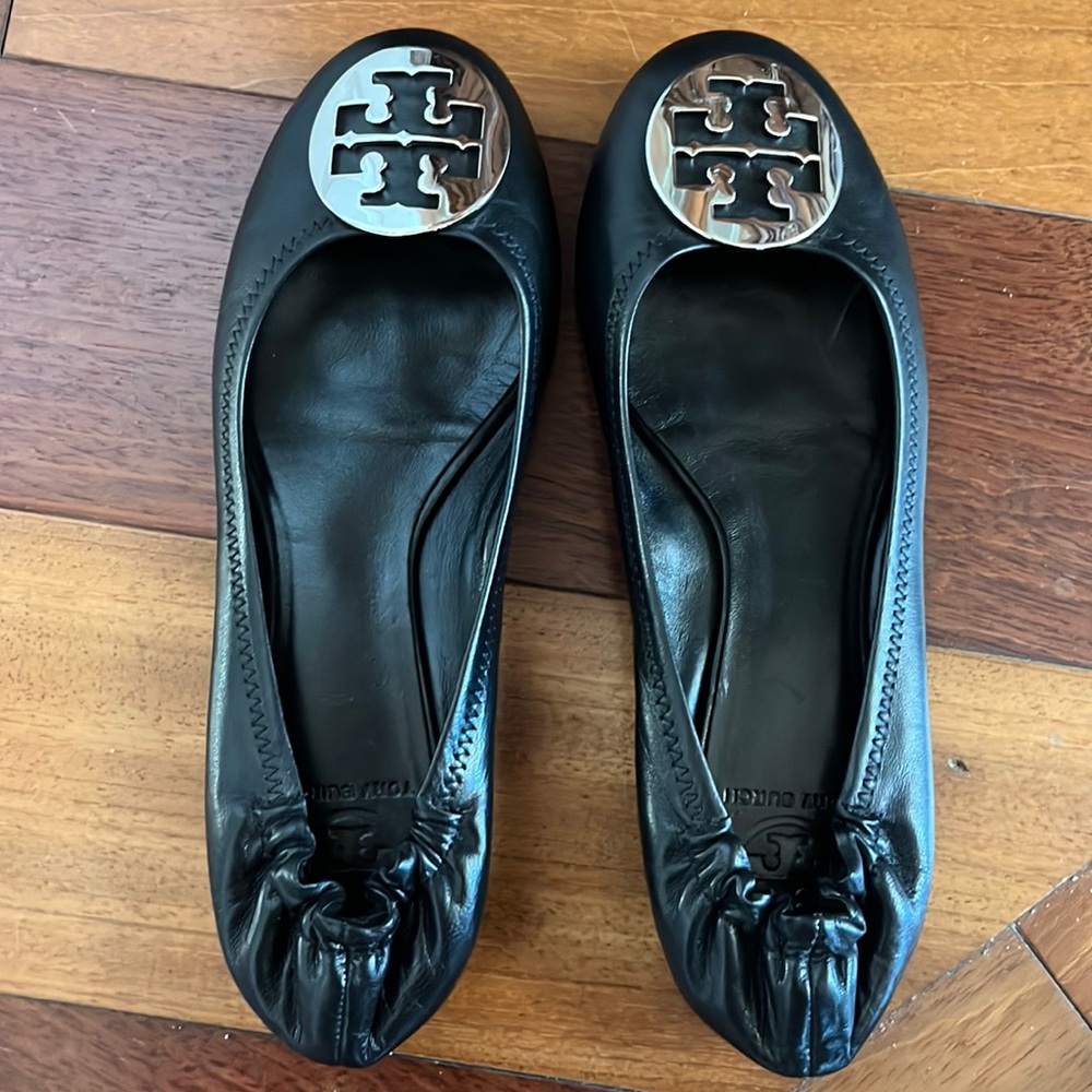 Tory Burch Minnie ballet flats, size 9 1/2
